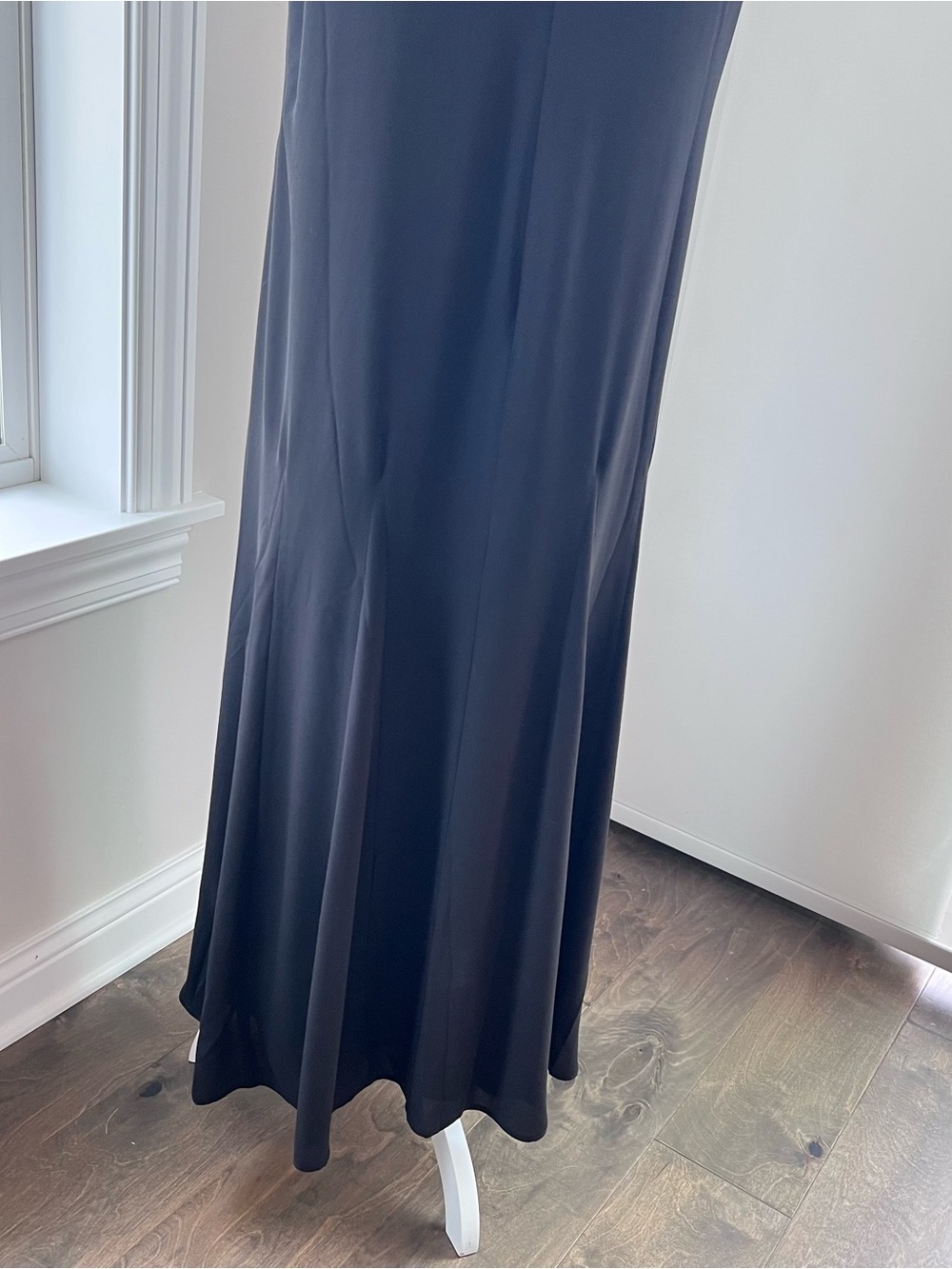 Chico’s NWT maxi black flowy beautiful dress size 3 - Picture 6 of 10
